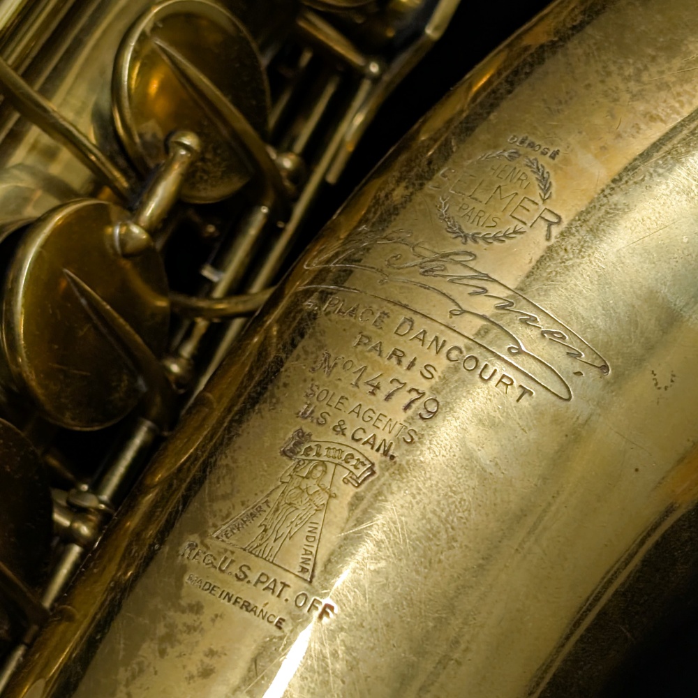 1931 Selmer Pre-Super Tenor Sax - Serial