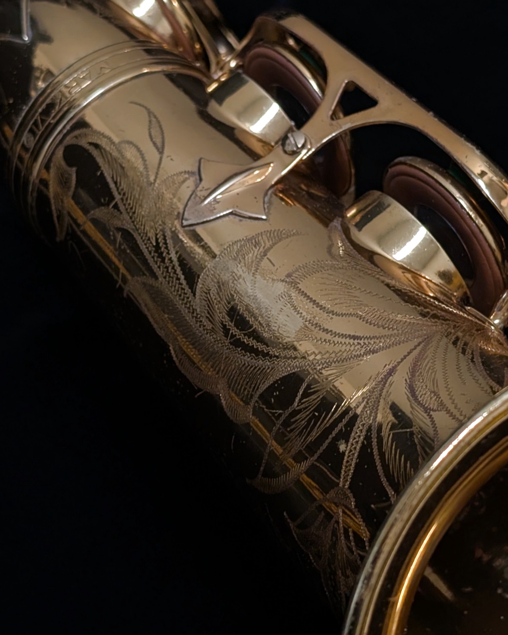 1967 Selmer Paris Mark VI Alto Sax (#149,040) - Original & Overhauled - Engraving