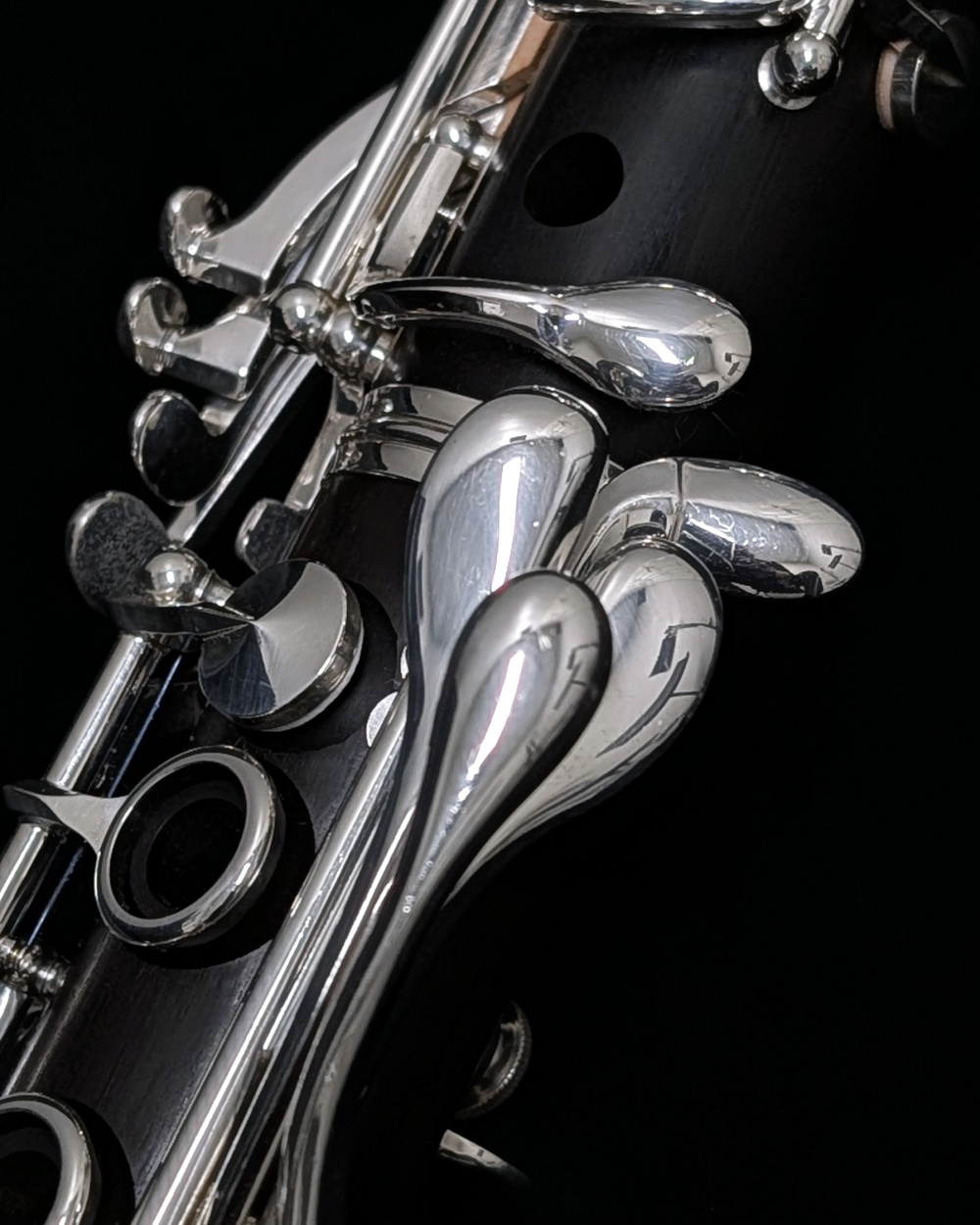 Used Buffet R13 Prestige Clarinet #515757 - Left Hand Pinky