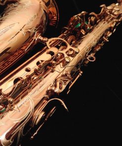 Kessler Custom Handmade Alto Sax - Vintage Dark Lacquer