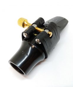 Kessler Custom Modern Classical Alto Sax Mouthpiece - with Rovner Dark Lig