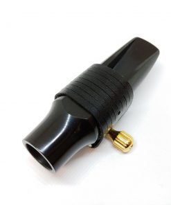 Kessler Custom Modern Classical Alto Sax Mouthpiece - with Rovner Dark Lig