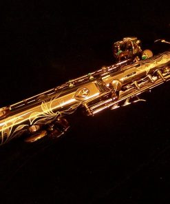 Kessler Custom Handmade Soprano Sax - Dark Lacquer