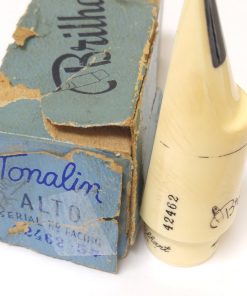 Vintage Brilhart Great Neck Alto Sax 5* Tonalin Mouthpiece