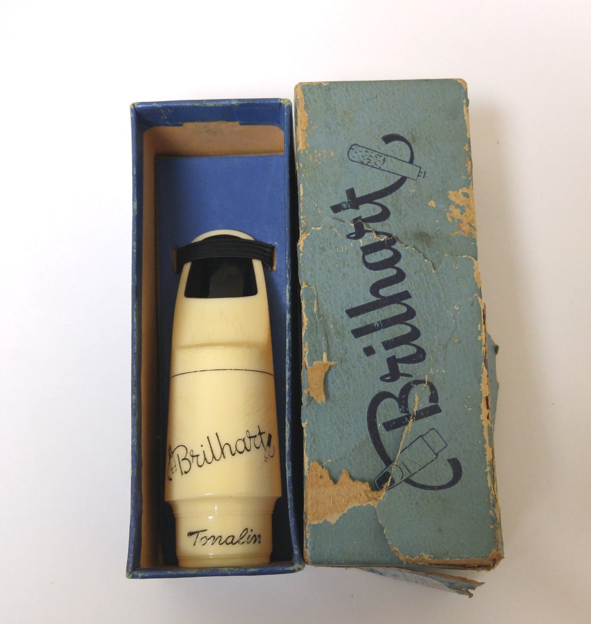 Vintage Brilhart Great Neck Alto Sax 5* Tonalin Mouthpiece