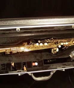 Used Antigua Soprano Sax - 4290RLQ Red Brass Model