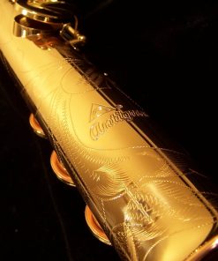 Used Antigua Soprano Sax - 4290RLQ Red Brass Model