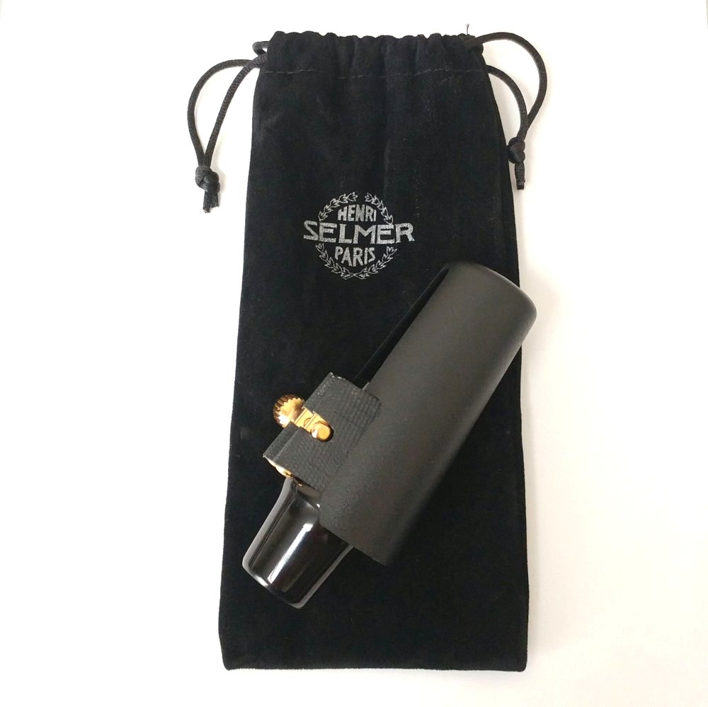 Used Selmer Paris S80 C* Alto Sax Mouthpiece - With Versa Ligature