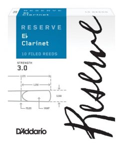 D'Addario Reserve Eb Clarinet Reeds