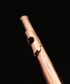 Pearl 765 Quantz Flute with 18k Rose Gold Plated BREZZA Headjoint