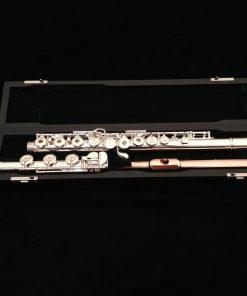 Pearl Quantz 665 Flute with 18k Rose Gold Plated BREZZA HJ & C# Trill