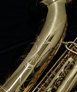 Mint Condition Used Yamaha 62 Tenor Sax - Back of Bell