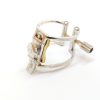 AK Clarinet Ligature - Rhodium Plated