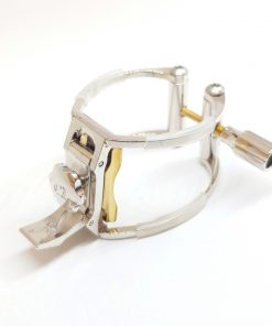AK Clarinet Ligature - Rhodium Plated