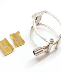 AK Clarinet Ligature - Rhodium Plated