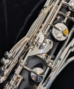Backun Alpha Low C Bass Clarinet - Silver Keys - Articulated Mech