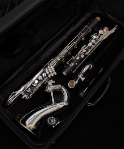 Backun Alpha Low C Bass Clarinet - Silver Keys - In Case