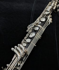Backun Alpha Low C Bass Clarinet - Silver Keys - Lower Joint