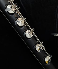 Backun Alpha Low C Bass Clarinet - Silver Keys - Lower Joint Key Cups