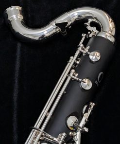 Backun Alpha Low C Bass Clarinet - Silver Keys - Neck