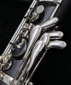 Backun Alpha Low C Bass Clarinet - Silver Keys - Left Hand Pinky