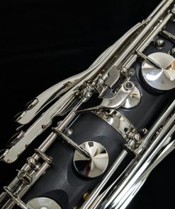 Backun Alpha Low C Bass Clarinet - Nickel Keys - Articulated C#/G#