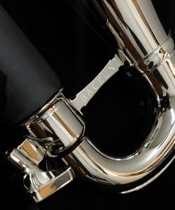 Backun Alpha Low C Bass Clarinet - Nickel Keys - Bell Brace