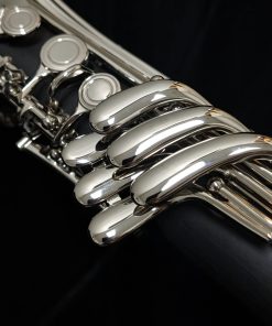 Backun Alpha Low C Bass Clarinet - Nickel Keys - Right Hand Pinky