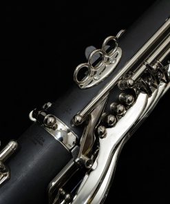 Backun Alpha Low C Bass Clarinet - Nickel Keys - Strap Rings