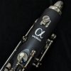 Backun Alpha Low Eb Bass Clarinet - Logo