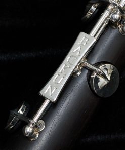 Backun Alpha Plus Wood Clarinet - Silver Keys with Eb Lever - Badge