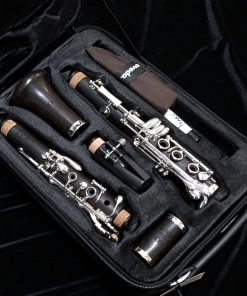 Backun Alpha Plus Wood Clarinet - Silver Keys with Eb Lever - Incase