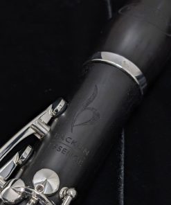 Backun Essence Clarinet - Grenadilla Wood, Silver Keys - Logo