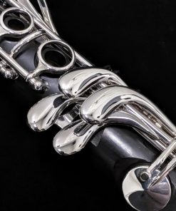 Backun Essence Clarinet - Grenadilla Wood, Silver Keys - Right Hand Pinky