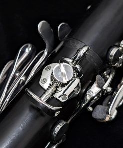 Backun Essence Clarinet - Grenadilla Wood, Silver Keys - Thumbrest