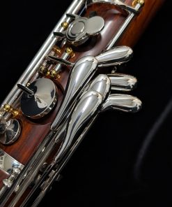 Backun Bass Clarinet #QLC-0098 - Model Q Cocobolo - Low C - Left Hand Pinky