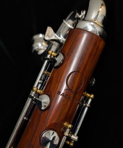 Backun Bass Clarinet #QLC-0098 - Model Q Cocobolo - Low C - Logo