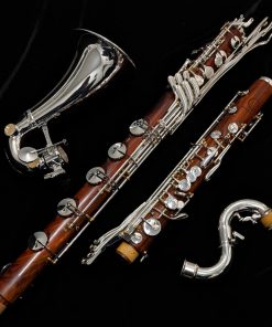 Backun Bass Clarinet #QLC-0098 - Model Q Cocobolo - Low C - Disassembled