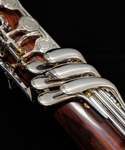 Backun Bass Clarinet #QLC-0098 - Model Q Cocobolo - Low C - Right Hand Pinky