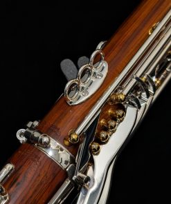 Backun Bass Clarinet #QLC-0098 - Model Q Cocobolo - Low C - Strap Rings