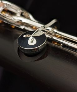 Backun Model Q Clarinet, 2nd Gen - Grenadilla with Silver Keys & Gold Posts