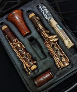 Backun Protege Clarinet - Cocobolo Wood / Rose Gold Keys - In Case