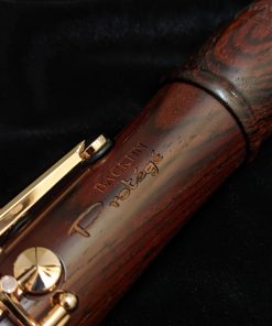 Backun Protege Clarinet - Cocobolo Wood / Rose Gold Keys - Logo
