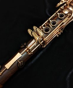Backun Protege Clarinet - Cocobolo Wood / Rose Gold Keys - Lower Joint