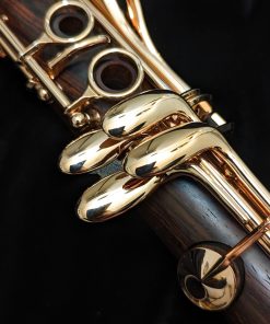 Backun Protege Clarinet - Cocobolo Wood / Rose Gold Keys - RH Pinky