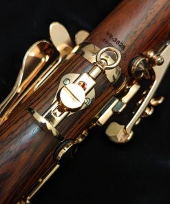 Backun Protege Clarinet - Cocobolo Wood / Rose Gold Keys - Thumb