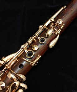 Backun Protege Clarinet - Cocobolo Wood / Rose Gold Keys - Upper Joint