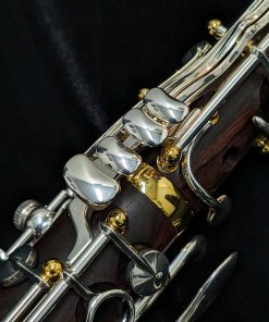 Backun Protege Clarinet - Cocobolo Wood, Silver Keys & Gold Posts with Eb Lever - Trills
