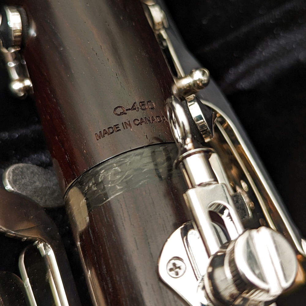 Backun Q Series A Clarinet - Serial Number