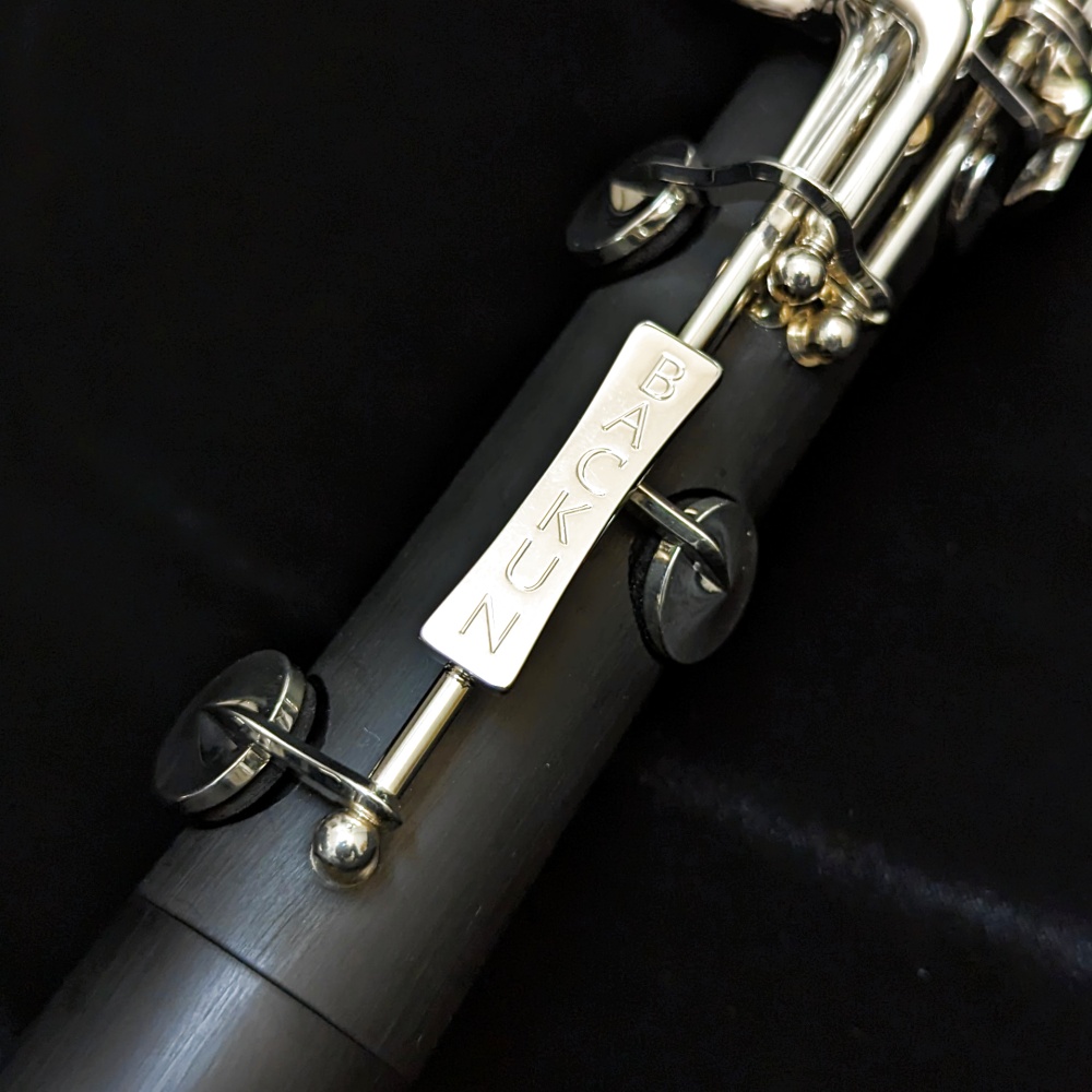 Backun Alpha Clarinet - Silver Keys - Brace